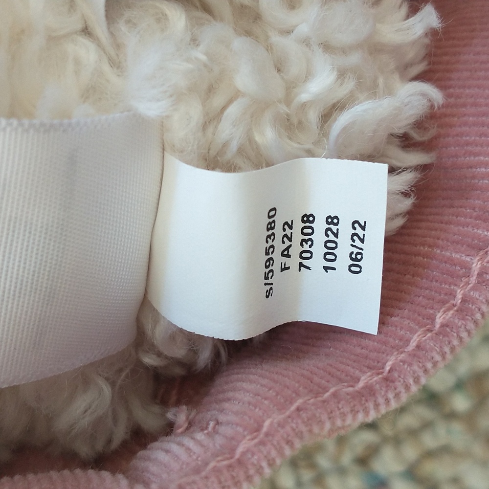 NWT Ann Taylor LOFT Sherpa Lined Corduroy Trucker Jacket Medium - Picture 7 of 10